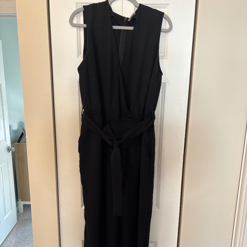 H&M Black Sleeveless Jumpsuit